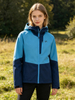 Women Softshell Jacket with Connected Hood Waterproof Water-repellent Windproof Breathable Outdoor Sports Wear