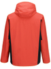Men Lightweight Waterproof Jacket with Connected Hood Seam Taped Outdoor Hiking Clothing