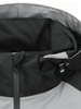 Men Lightweight Waterproof Jacket with Detachable Hood Seam Taped Outdoor Camping