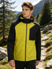 Men Lightweight Waterproof Jacket with Detachable Hood Seam Taped Outdoor Windbreaker